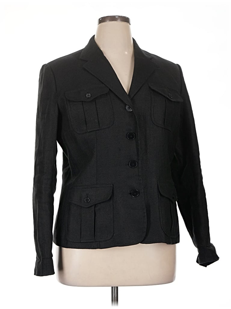 Pre-owned Polo Ralph Lauren Blazer Jacket In Black
