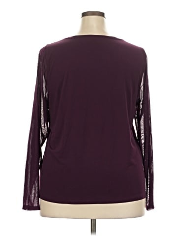 ELOQUII Long Sleeve Top (view 2)