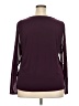 ELOQUII Burgundy Long Sleeve Top Size 22 Plus - photo 2