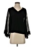 Zara Black 3/4 Sleeve Blouse Size S - photo 1