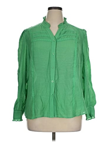 Counterparts Long Sleeve Blouse (view 1)