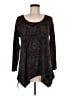 Soft Surroundings Black 3/4 Sleeve Top Size M (petite) - photo 1