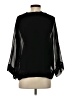Zara Black 3/4 Sleeve Blouse Size S - photo 2