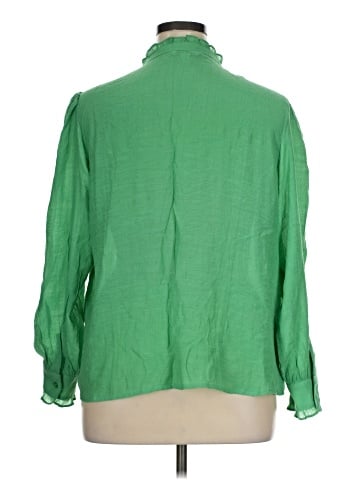 Counterparts Long Sleeve Blouse (view 2)