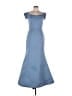 Amsale 100% Polyester Blue Cocktail Dress Size 10 - photo 1