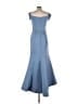 Amsale 100% Polyester Blue Cocktail Dress Size 10 - photo 2