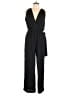 Asics 100% Polyester Solid Black Jumpsuit Size L - photo 1