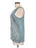 Maurices Teal Sleeveless Blouse Size L - photo 5