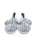Alaïa 100% Leather Print White Flats Size EU 38 - photo 2