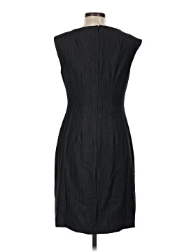 black casual dress womens Sleeveless Knot Front Dress for Tall Women in Black M / Extra Tall / Black