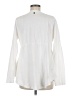 Soft Surroundings 100% Cotton White Long Sleeve Blouse Size M - photo 2