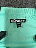 Express 100% Polyester Solid Teal Casual Dress Size M - photo 7
