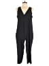 Athleta Solid Black Jumpsuit Size L - photo 1
