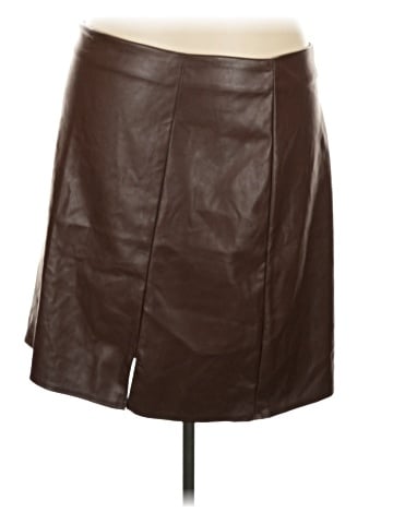 Old Navy Faux Leather Skirt (view 1)