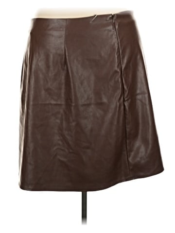 Old Navy Faux Leather Skirt (view 2)