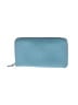 Minor History 100% Leather Blue Leather Wallet One size - photo 1
