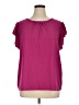 Studio Pink Short Sleeve Blouse Size XL - photo 1