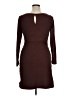 Toad & Co Solid Brown Casual Dress Size XL - photo 2