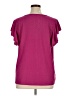 Studio Pink Short Sleeve Blouse Size XL - photo 2