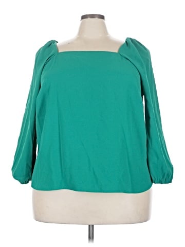 J.Crew 365 3/4 Sleeve Blouse (view 1)