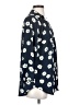 CAbi 100% Polyester Blue 3/4 Sleeve Blouse Size XS - photo 4