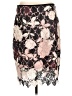 Vince Camuto 100% Polyester Print Pink Formal Skirt Size 10 - photo 2