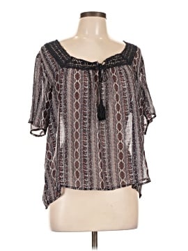 Maurices Short Sleeve Blouse (view 1)
