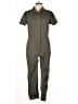 Celebrity Pink Solid Green Jumpsuit Size XL - photo 1