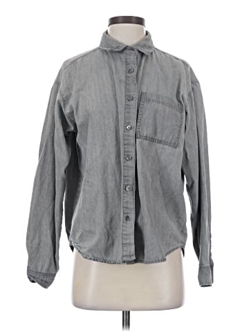 Seven7 Long Sleeve Button-Down Shirt (view 1)