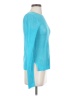 ETC Teal Silk Pullover Sweater Size XS - photo 4