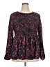 Torrid Black Long Sleeve Blouse Size 2X Plus (2) - photo 1
