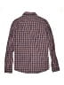 Matix Checkered-gingham Burgundy Long Sleeve Button-Down Shirt Size M (baby) - photo 2