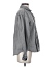 Seven7 Chevron-herringbone Gray Long Sleeve Button-Down Shirt Size S - photo 4