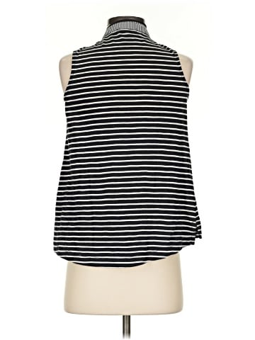 Little Yellow Button Sleeveless Blouse (view 2)
