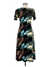 Unbranded Print Teal Casual Dress Size M (estimated) - photo 2