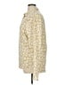 Sandro 100% Viscose Print Yellow Long Sleeve Blouse Size XL (4) - photo 5