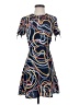 MNG Suit Paisley Blue Cocktail Dress Size 2 - photo 1