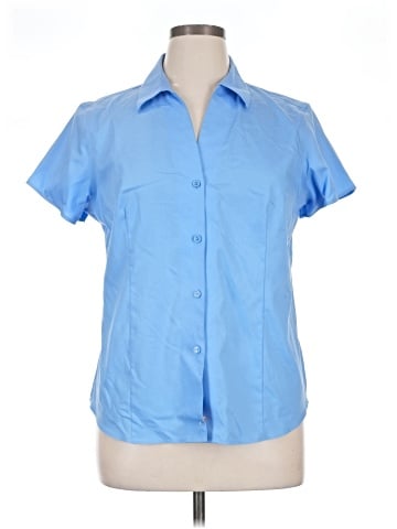 Jones New York Collection Short Sleeve Blouse (view 1)