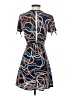 MNG Suit Paisley Blue Cocktail Dress Size 2 - photo 2