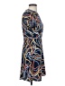 MNG Suit Paisley Blue Cocktail Dress Size 2 - photo 4