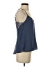 Lush 100% Polyester Blue Tank Top Size S - photo 4
