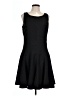 Chadwicks Solid Black Cocktail Dress Size 10 (petite) - photo 1