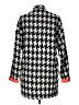 Hot & Delicious Houndstooth Black Cardigan Size L - photo 2
