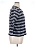 L.L.Bean 100% Cotton Stripes Blue 3/4 Sleeve Top Size XL - photo 4