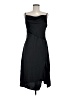 Unbranded 100% Polyester Solid Black Cocktail Dress Size M (estimated) - photo 1