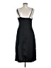 Unbranded 100% Polyester Solid Black Cocktail Dress Size M (estimated) - photo 2