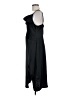 Unbranded 100% Polyester Solid Black Cocktail Dress Size M (estimated) - photo 5