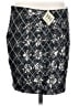 Haute Hippie Argyle Silver Formal Skirt Size S - photo 2