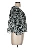 Sunny Leigh 100% Polyester Silver Short Sleeve Blouse Size M - photo 4