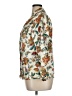 Russ 100% Polyester Floral Ivory 3/4 Sleeve Blouse Size 14 - photo 5